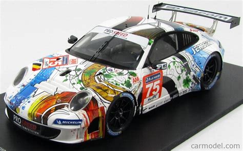 SPARK MODEL 18S150 Scale 1 18 PORSCHE 911 997 2 RSR GT3 4 0L TEAM