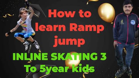 Learn To Rollerblade Ramp Jump Begging Inline Skating Rollerblade