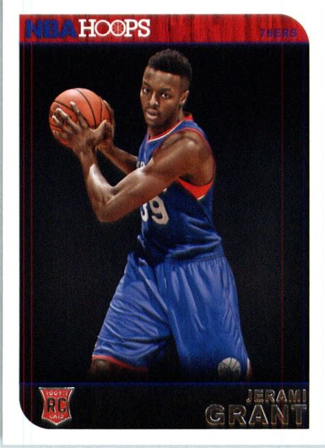 2014 15 Panini NBA Hoops Basketball Rookie Card 293 Jerami Grant