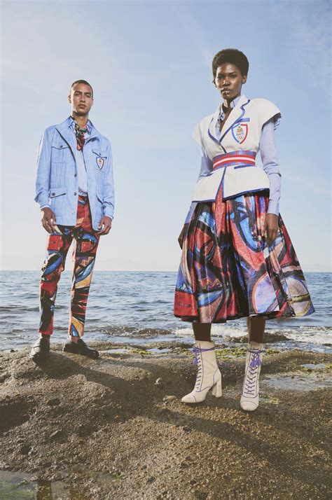Stella Jean Creates Uniforms for Team Haiti at 2024 Paris Olympics