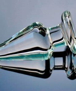 Plug De Vidro Anal Beads Grande CM Chastity