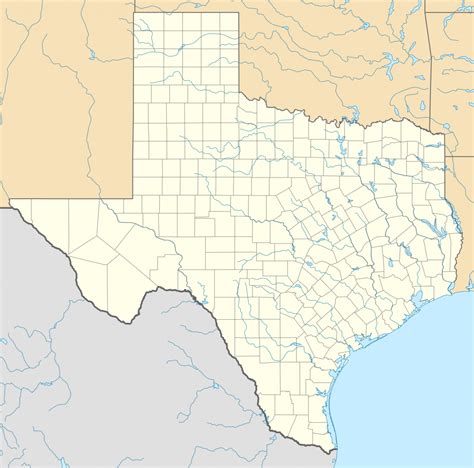 List Of Texas State Parks - Wikipedia - Texas State Parks Map ...