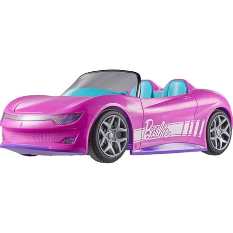 Barbie Hot Wheels Rc Toy Car Remote Control Pink Convertible Can Hold Fashion Dolls Trunk