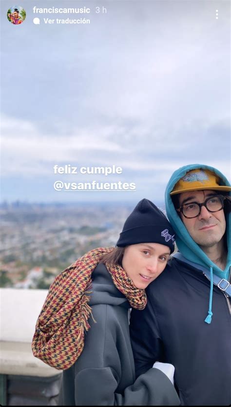 Francisca Valenzuela celebró a su pareja con románticas postales