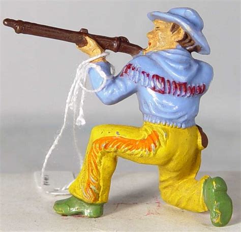 Elastolin J Cowboy Kniend Mit Gwehr Schie End Germantoys De