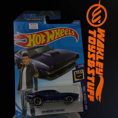 Hot Wheels HW SCREEN TIME F F FAST FURIOUS SPY RACERS ION MOTORS THRESHER Shopee Malaysia