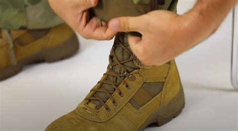 How To Blouse Your Military Boots Tactical Experts