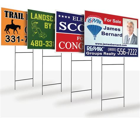 Coroplast Yard Signs