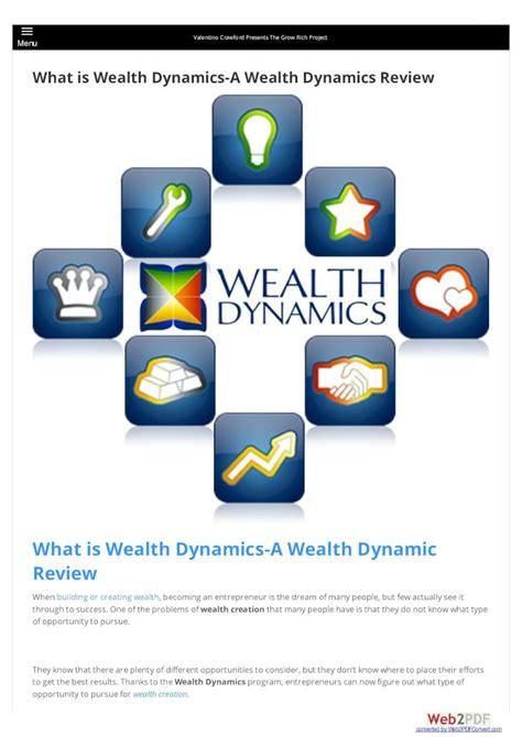 PDF What Is Wealth Dynamics A Wealth Dynamics Review DOKUMEN TIPS