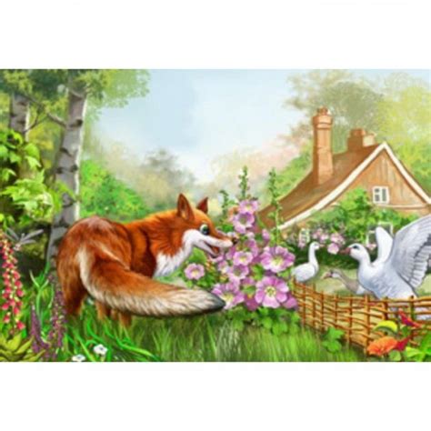 Картина по номерам 40х50 см DIY Лиса (RSB8465) – фото, отзывы ...