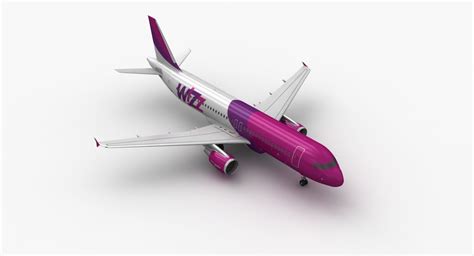 Airbus A Wizz Air Modelo D Ds Fbx Obj Gltf Upk