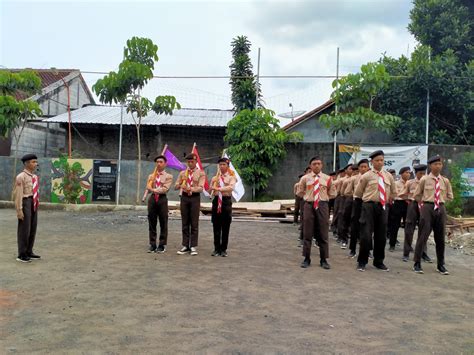 Pramuka Smpit Harum Adakan Pelantikan Penggalang Ramu Dan Rakit Smpit