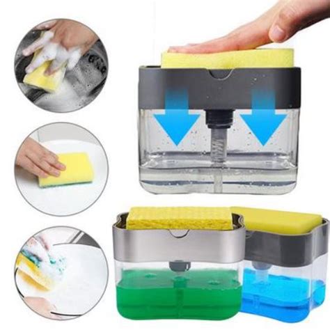 Soap Pump & Sponge Caddy - Afandee Lebanon
