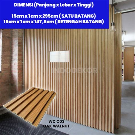 Jual Ready Wood Panel Wpc Wall Panel Pvc Woodpanel Wallpanel Kisi