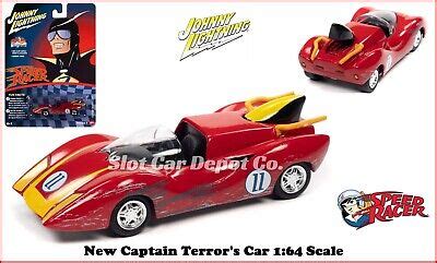 Johnny Lightning Captain Terror S Car Red Version Speed Racer Tv Series