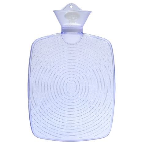 Transparent White New Design Pvc Hot Water Bag Hot Water Bottle And Relieving Pain