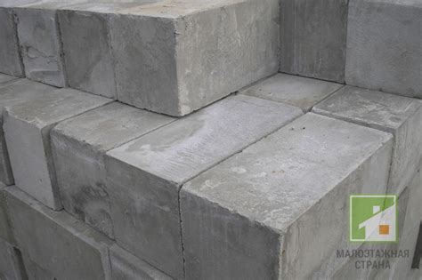 Блок бетонный фундаментный 200х200х400, характеристики блока ФБС для ...