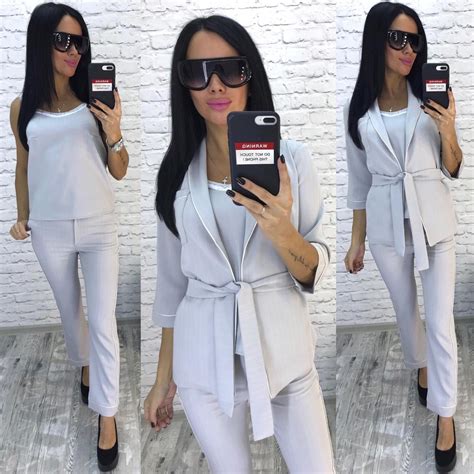 Летний костюм тройка (33 фото) - картинки и фото fashionhot.club