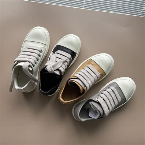 ᐈ Кеды Rick Owens Drkshdw с широкими шнурками, черные купить в Киеве и ...