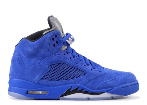 Jordan 5 Retro Blue Suede Air Jordan 136027 401 Game Royalgame