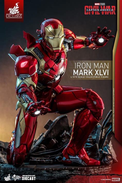 Hottoys Mms D Marvel Studios Captain America Civil War Ironman Mark Hot Toys Iron