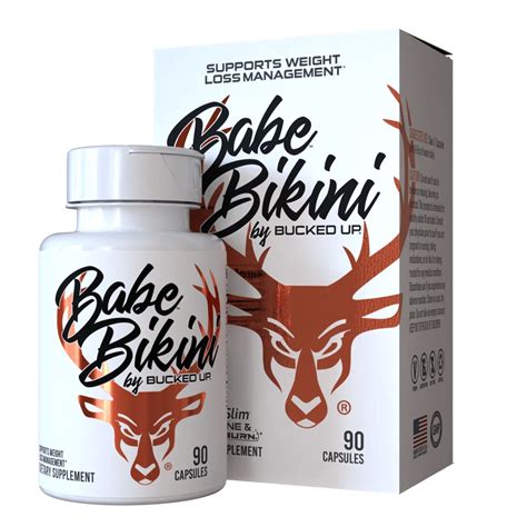 Bikini Babe Best Metabolism Booster Supplement Bucked Up
