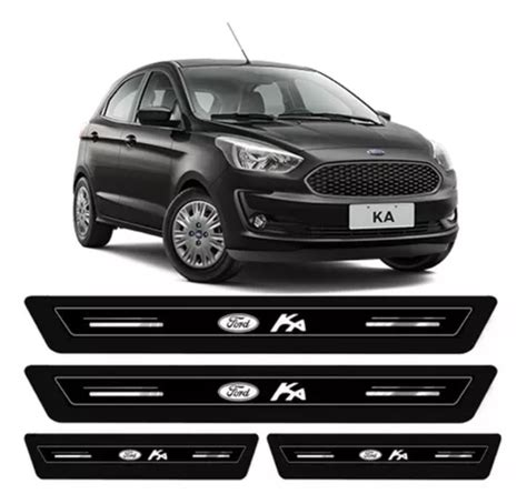 Kit Pe As Soleira Adesiva Platinum Ford Ka