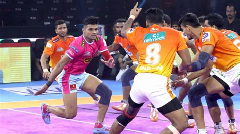 Jaipur Pink Panthers Vs Puneri Paltan Match Result Stats PKL 2019