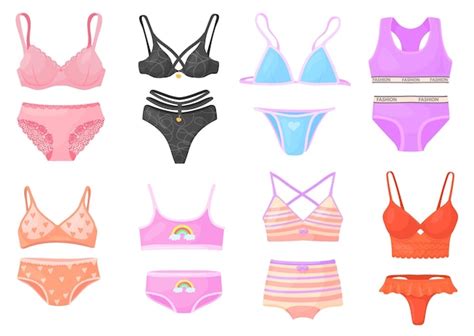 Sous vêtement féminin Femme sous vêtements filles soutien gorge et culotte soie string lingerie