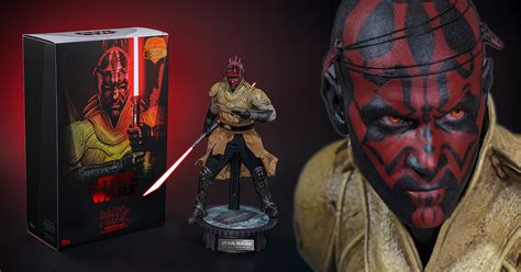 HOT TOYS星際大戰首部曲威脅潛伏達斯魔概念藝術版1 6 比例收藏人偶 著墨於學徒身份的全新服裝