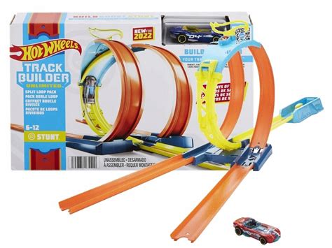 HOT WHEELS ZESTAW TORÓW PODWÓJNA PĘTLA autko HDX Cena Opinie Samochody i