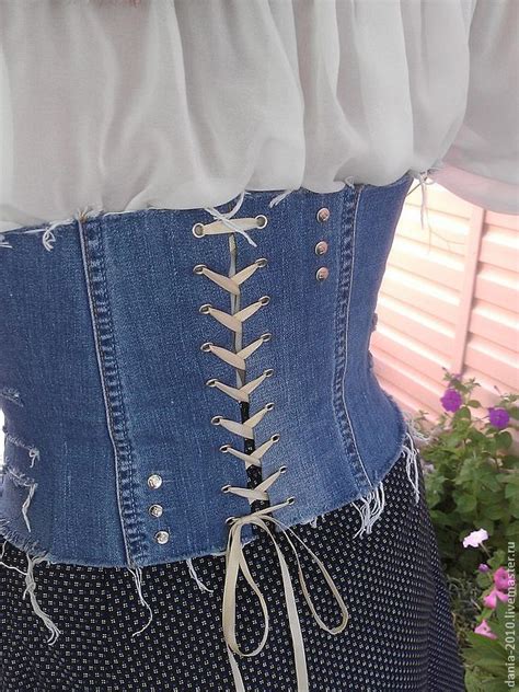 корсет "ДЖИНСОВЫЙ" в интернет-магазине на Ярмарке Мастеров | Таганрог ...