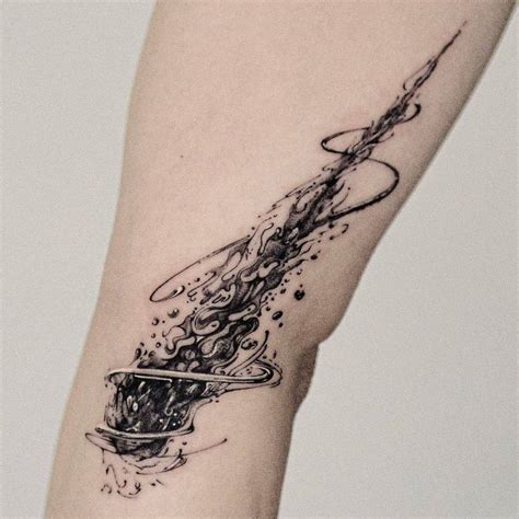 Tattoo • Тату Падающая звезда