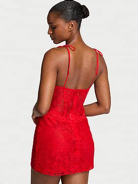 Red Lingerie Sexy Red Corset Tops Sets Slips More