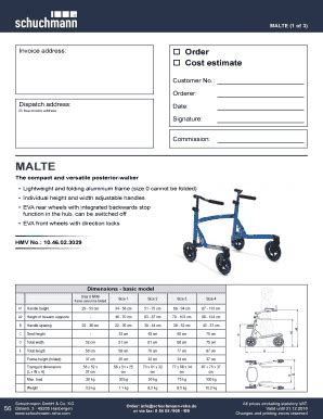 Fillable Online Schuchmann Reha Order Form Schuchmann Reha Startseite