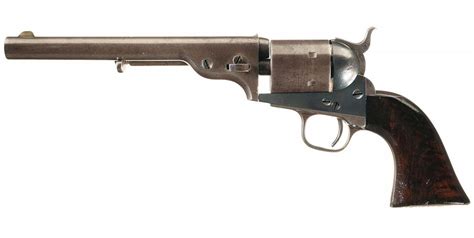 Scarce Early Production Colt Model 1871 72 Open Top Revolver With Model