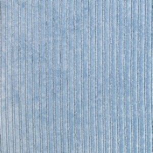 Tissu Jersey C Tel Aspect Velours Pour Ameublement V Tements Bleu