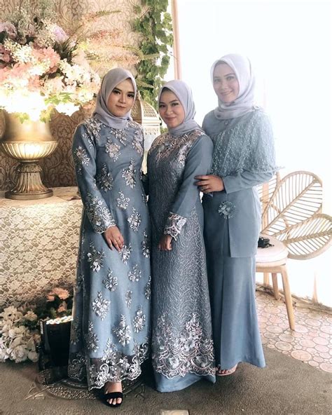 Dress Gaun Bridesmaids Hijab On Instagram “from Alnifitriani