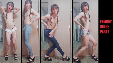 Asian Sissy Femboy Shows Bulge Shemale Ladyboy Ladyboy Porn Feat AsianSissy Joey XHamster