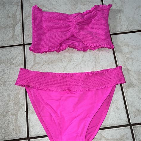 Hot Pink Victoria S Secret Bikini Set PINK Vs Depop