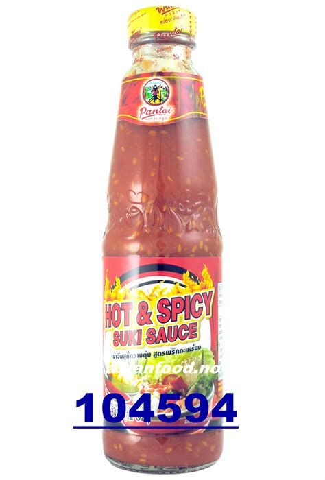 PANTAI Hot Spicy Suki Sauce 12x300ml Asian Food Import