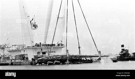 The Mary Rose Is Raised From The Sea Bed Off Portsmouth Portsmouth