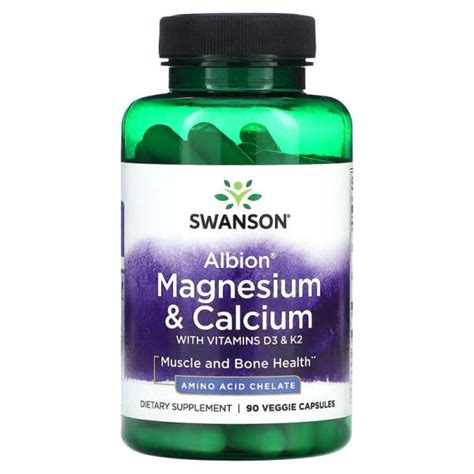 Swanson Albion Magnesium Mg Caps