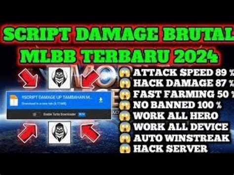 SCRIPT DAMAGE MOBILE LEGEND TERBARU 2024 YouTube