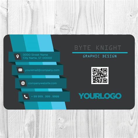 Single Side Visiting Card #VC101 - BK Designs