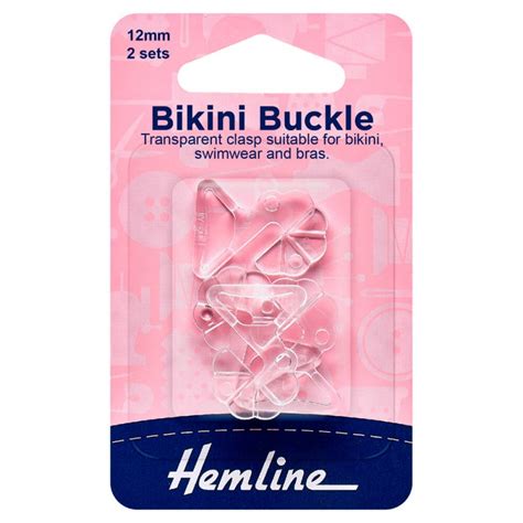 Fermeture Pour Bikini En Plastique Transparent Hemline