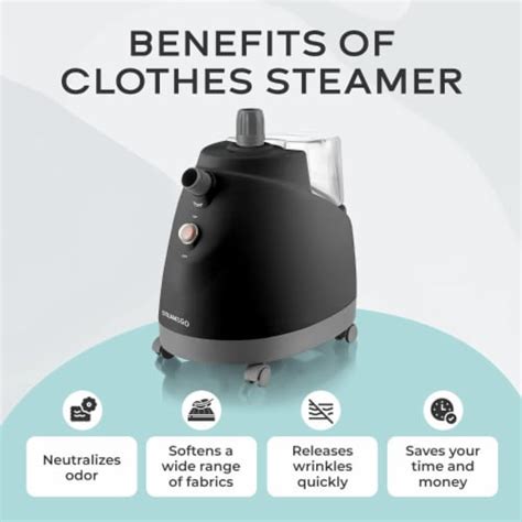 Steam Go The Rival Upright Foldable Powerful Garment Steamer With