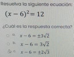 Solved Resuelva La Siguiente Ecuaci N X Cu L Es La