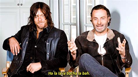 Andrew Lincoln And Norman Reedus 