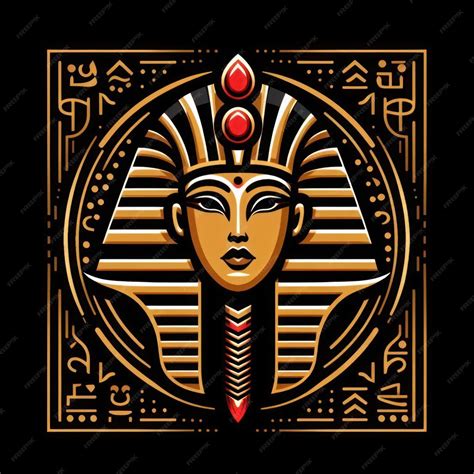 Egyptian Gold Pharaoh Premium Ai Generated Image